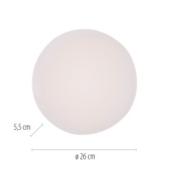 14265-16VE URANUS LAMPA SUFITOWA BIAŁY