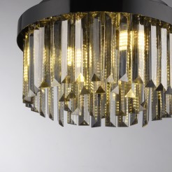15048-18 KULUNKA LAMPA SUFITOWA CZARNY