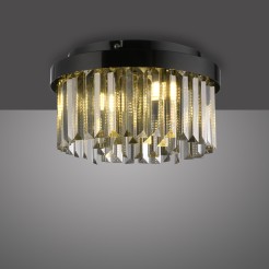 15048-18 KULUNKA LAMPA SUFITOWA CZARNY