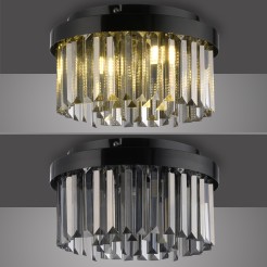 15048-18 KULUNKA LAMPA SUFITOWA CZARNY