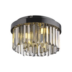 15048-18 KULUNKA LAMPA SUFITOWA CZARNY