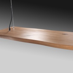 2625-79 PALMA LAMPA WISZĄCA DREWNO/CZARNY