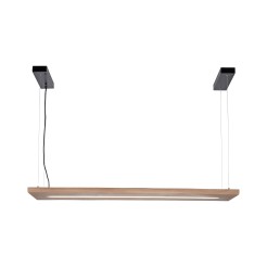 2625-79 PALMA LAMPA WISZĄCA DREWNO/CZARNY