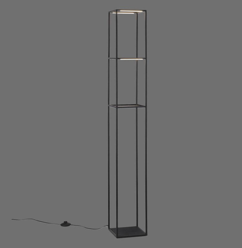 401-18 CONTURA LAMPA PODŁOGOWA CZARNY