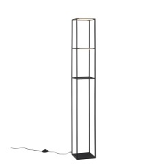 401-18 CONTURA LAMPA PODŁOGOWA CZARNY