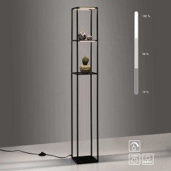 401-18 CONTURA LAMPA PODŁOGOWA CZARNY