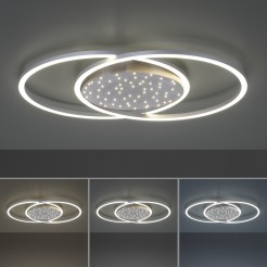 6025-55 YUKI LAMPA SUFITOWA STALOWY