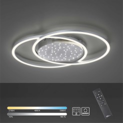 6025-55 YUKI LAMPA SUFITOWA STALOWY