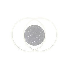 6025-55 YUKI LAMPA SUFITOWA STALOWY