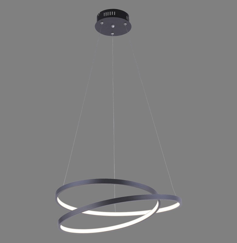 2472-18 ROMAN LAMPA WISZĄCA CZARNY