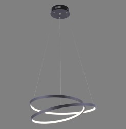2472-18 ROMAN LAMPA WISZĄCA CZARNY