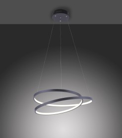 2472-18 ROMAN LAMPA WISZĄCA CZARNY