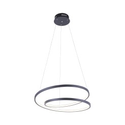 2472-18 ROMAN LAMPA WISZĄCA CZARNY