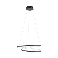 2472-18 ROMAN LAMPA WISZĄCA CZARNY
