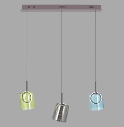 2542-70 ZULA LAMPA WISZĄCA MULTIKOLOR