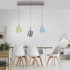 2542-70 ZULA LAMPA WISZĄCA MULTIKOLOR