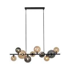 2583-18 POPSICLE LAMPA WISZĄCA SMOKY/BURSZTYN