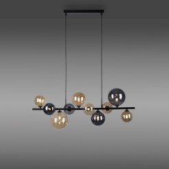 2583-18 POPSICLE LAMPA WISZĄCA SMOKY/BURSZTYN