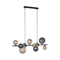 2583-18 POPSICLE LAMPA WISZĄCA SMOKY/BURSZTYN