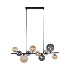 2583-18 POPSICLE LAMPA WISZĄCA SMOKY/BURSZTYN