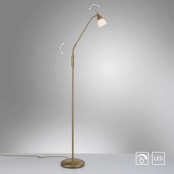 400-11 PINO LAMPA PODŁOGOWA MOSIĄDZ