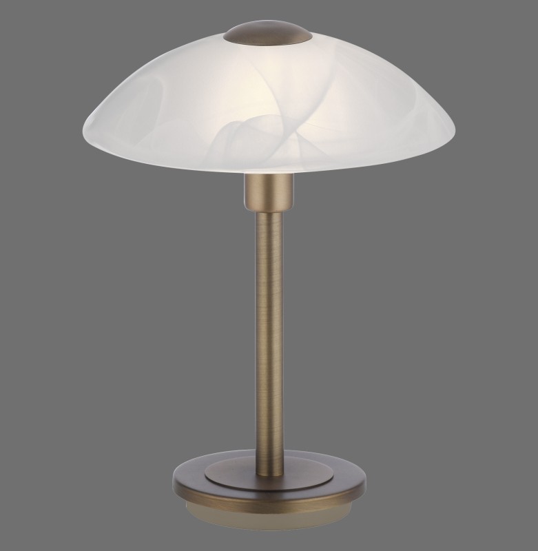 4026-11 ENOVA LAMPA STOŁOWA ANTYCZNY MOSIĄDZ