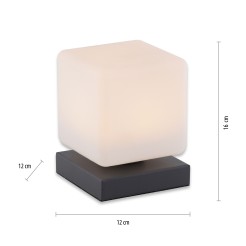 4036-13 DADOA LAMPA STOŁOWA ANTRACYT