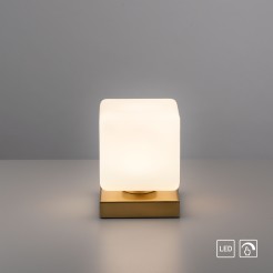 4036-60 DADOA LAMPA STOŁOWA MOSIĄDZ