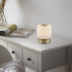4037-60 BOTA LAMPA STOŁOWA MOSIĄDZ