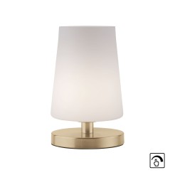 4146-60 SONJA LAMPA STOŁOWA MATOWY MOSIĄDZ