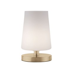 4146-60 SONJA LAMPA STOŁOWA MATOWY MOSIĄDZ