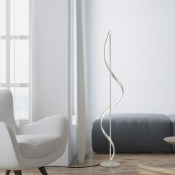 438-55 Q-SWING LAMPA PODŁOGOWA SREBRNY