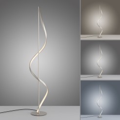 438-55 Q-SWING LAMPA PODŁOGOWA SREBRNY