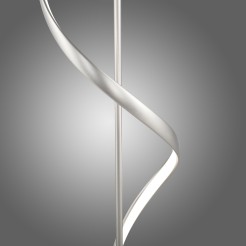 438-55 Q-SWING LAMPA PODŁOGOWA SREBRNY