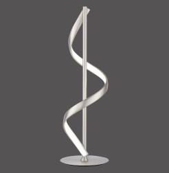 4385-55 Q-SWING LAMPA STOŁOWA SREBRNY