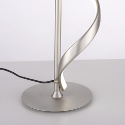 4385-55 Q-SWING LAMPA STOŁOWA SREBRNY