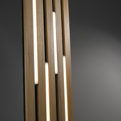 4822-79 Q-AKUSTIK LAMPA STOŁOWA DREWNO/CZARNY