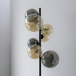 585-18 POPSICLE LAMPA PODŁOGOWA SMOKY/BURSZTYN