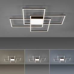 6073-18 Q-ASMIN LAMPA SUFITOWA CZARNY