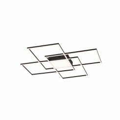 6073-18 Q-ASMIN LAMPA SUFITOWA CZARNY