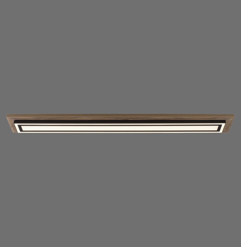 6142-79 PALMA LAMPA SUFITOWA DREWNO