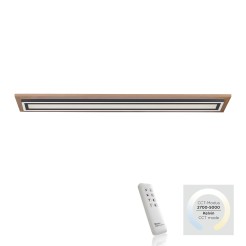 6142-79 PALMA LAMPA SUFITOWA DREWNO