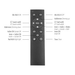 6142-79 PALMA LAMPA SUFITOWA DREWNO
