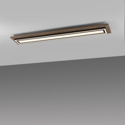 6142-79 PALMA LAMPA SUFITOWA DREWNO