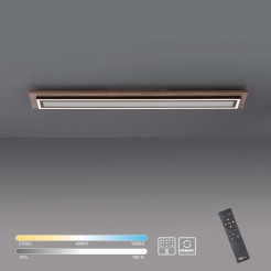 6142-79 PALMA LAMPA SUFITOWA DREWNO