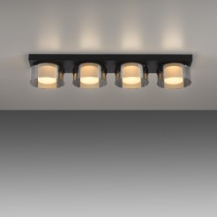 6164-18 RIKA LAMPA SUFITOWA CZARNY