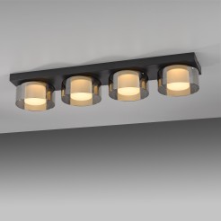 6164-18 RIKA LAMPA SUFITOWA CZARNY