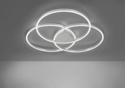 6579-95 Q-KATE LAMPA SUFITOWA STALOWY