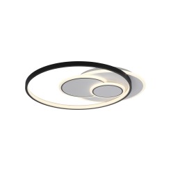 6392-16 MAILAK LAMPA SUFITOWA CZARNY/BIAŁY