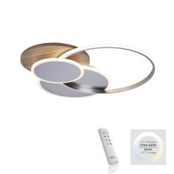 8328-79 PALMA LAMPA SUFITOWA DREWNO